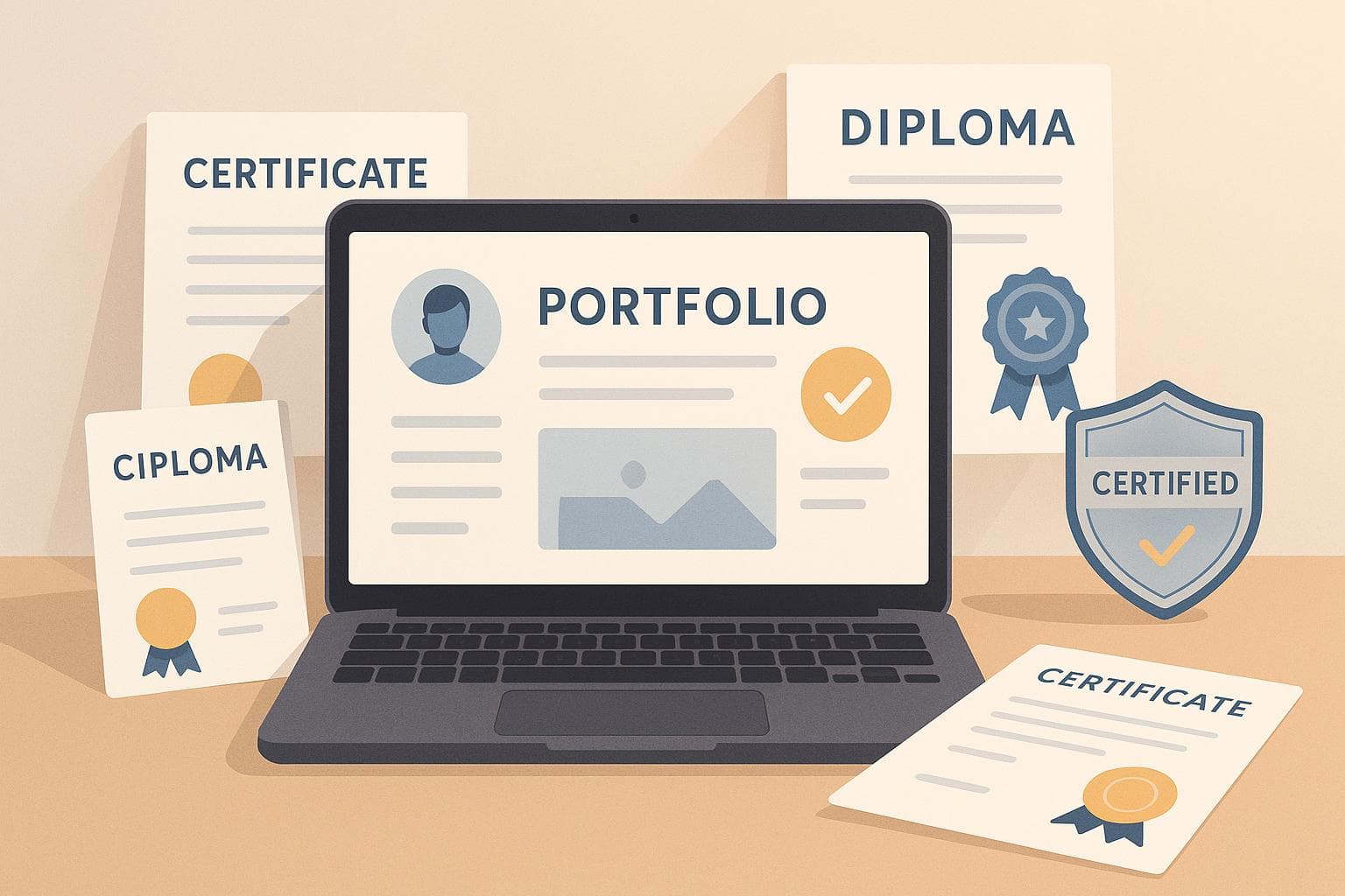 7 Ways to Showcase Certifications in Portfolios