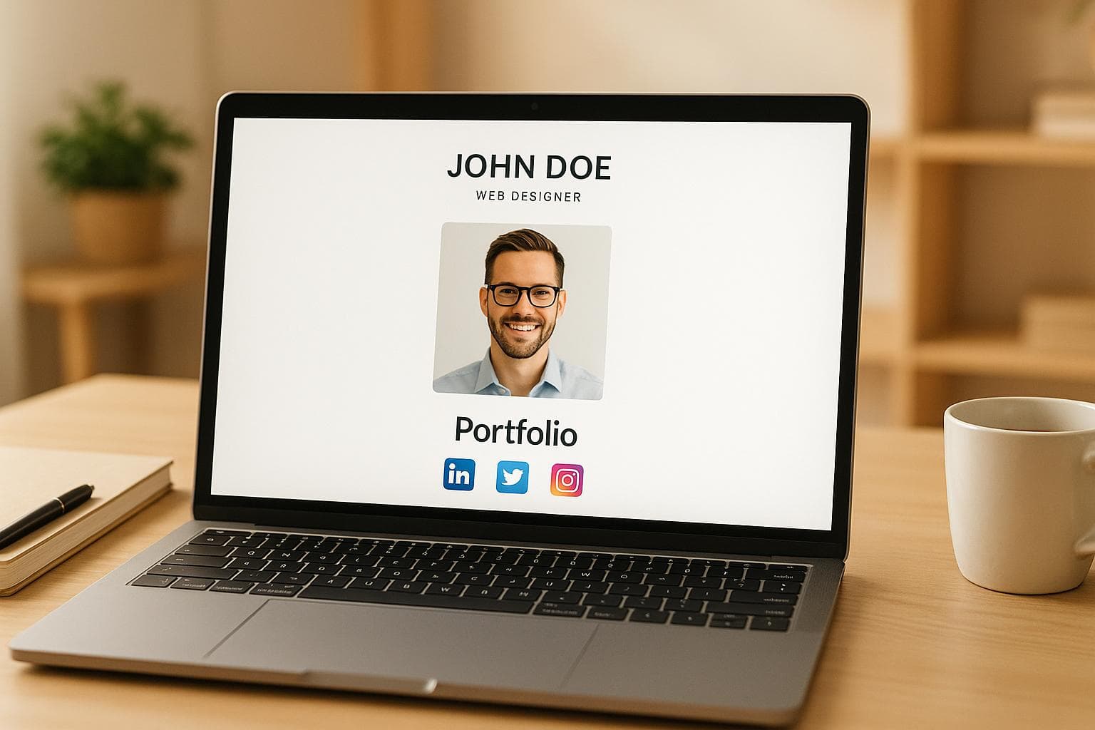 How to Add Social Links to Portfolios