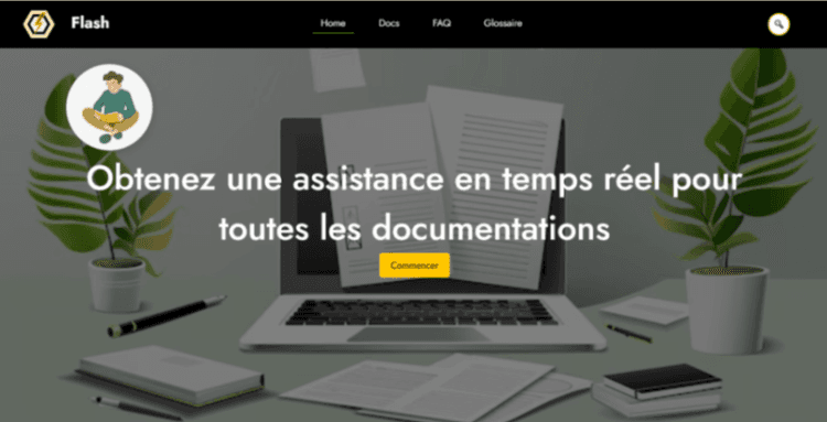 Documentation Utilisateur pour Flash